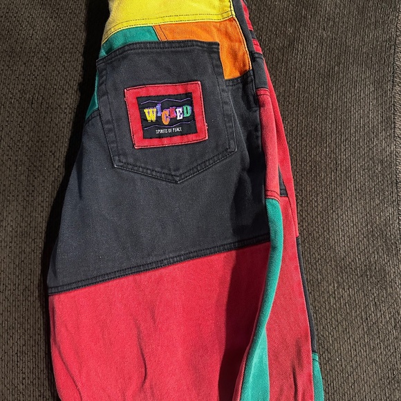 Vintage colorblock wicked jeans